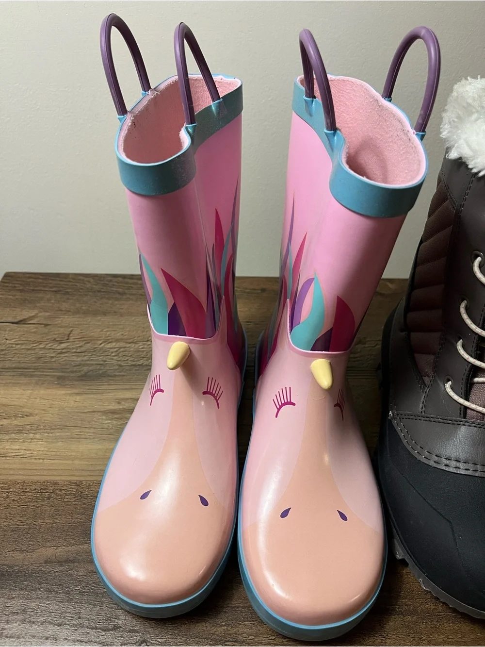 Girls Shoes Target All In Motion Cat & Jack Unicorn 3 Pair Boots Bundle Size 3